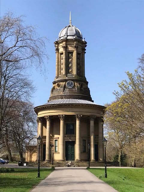 Saltaire Church, where Titus Salt is interned in a mausoleum 