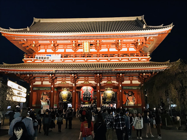 Sensoji at night