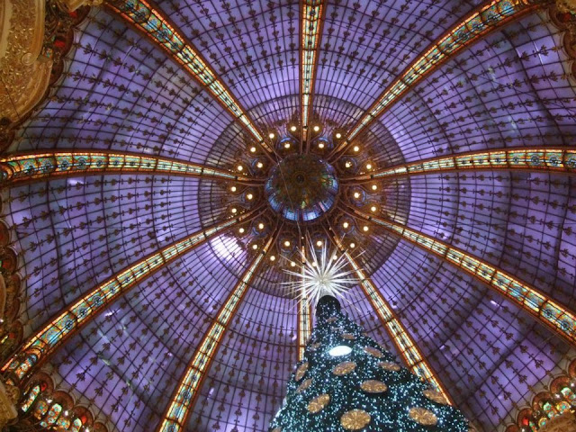 Christmas at La Galeries Lafayette, Paris